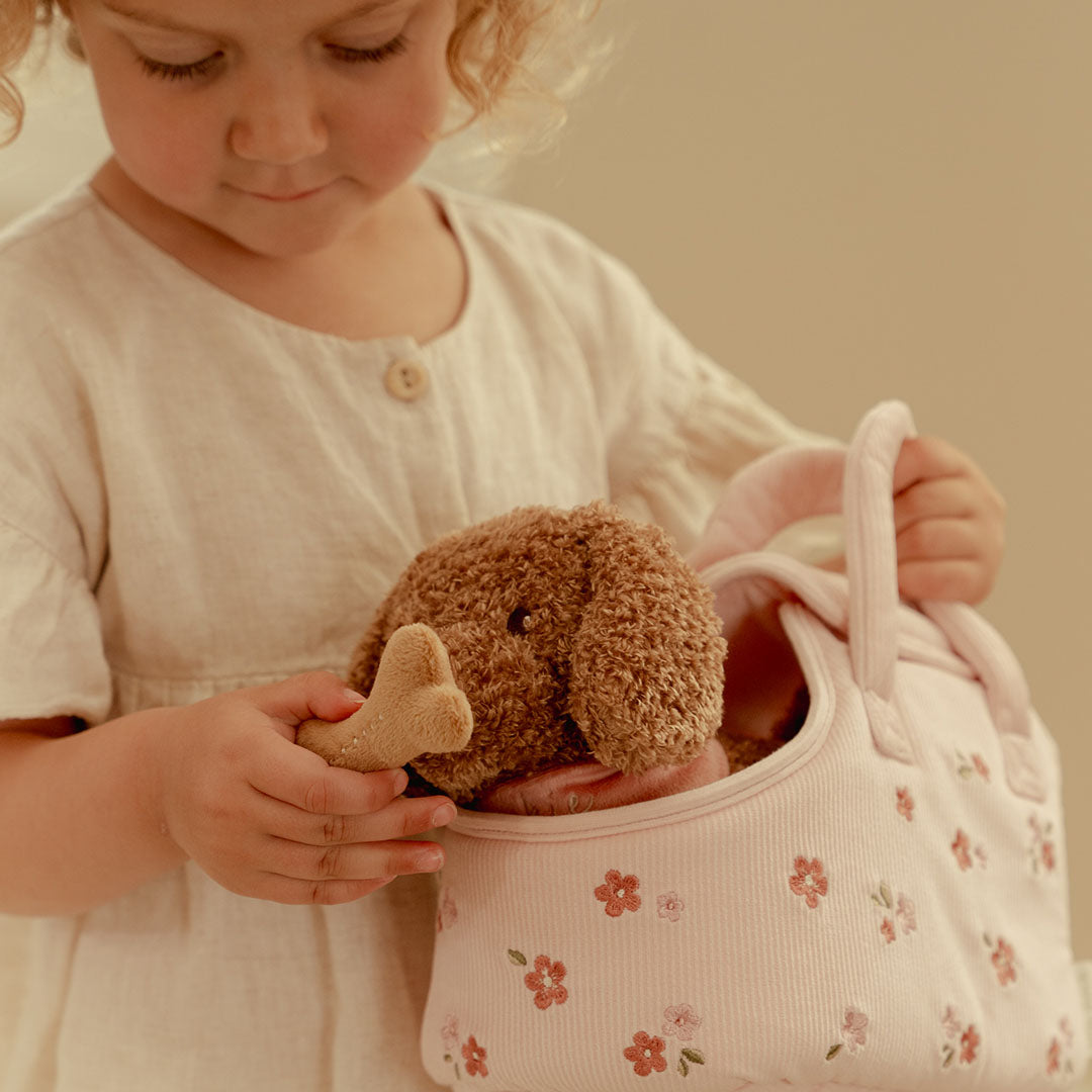 little dutch knuffelhond met draagtas - jackie | LD4518 | 1