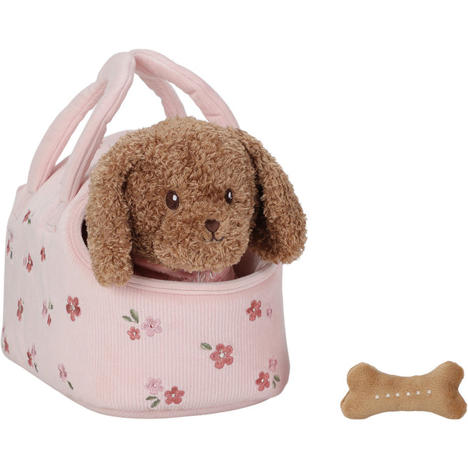 little dutch knuffelhond met draagtas - jackie | LD4518 | 0