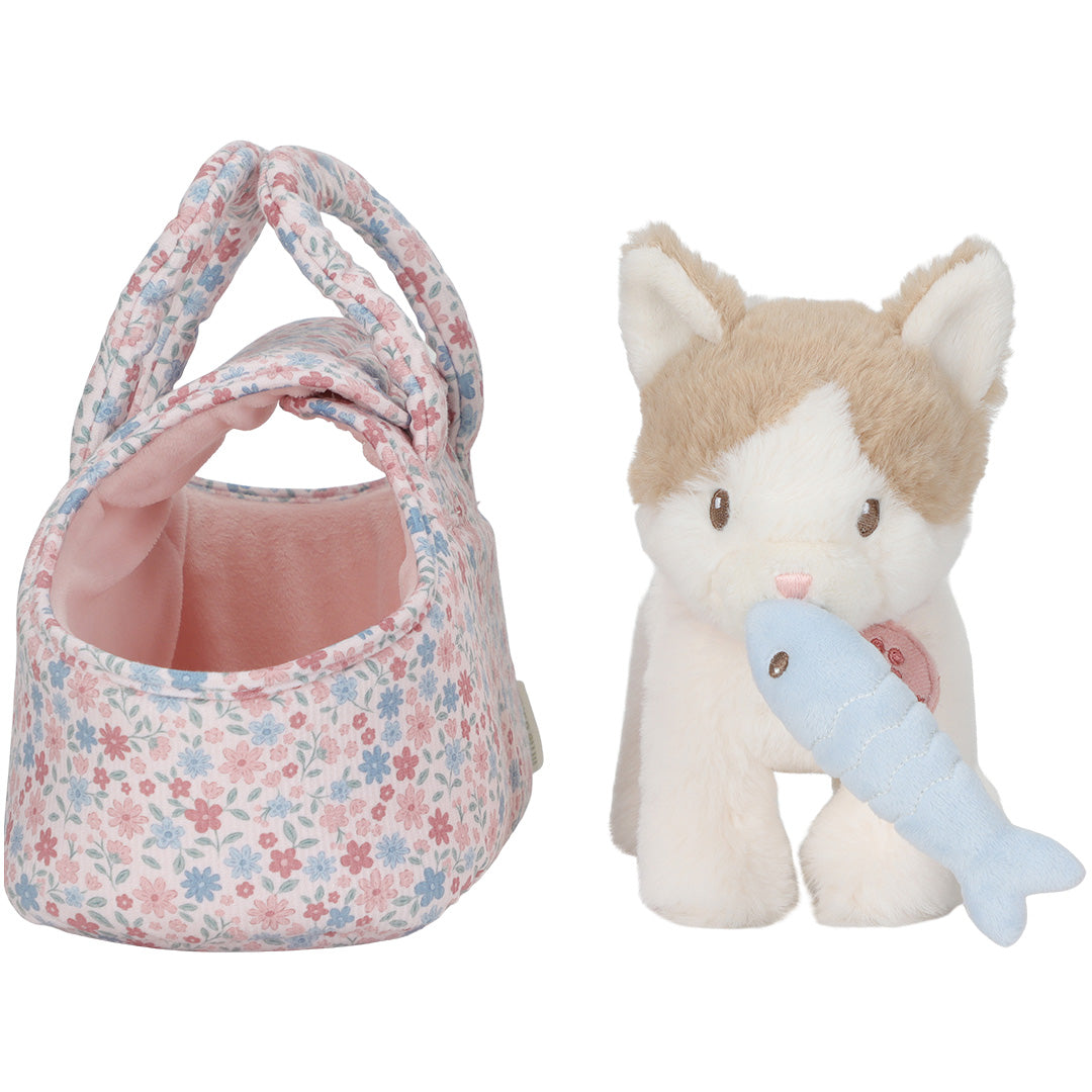 little dutch knuffelkat met draagtas - marley | LD4517 | 3