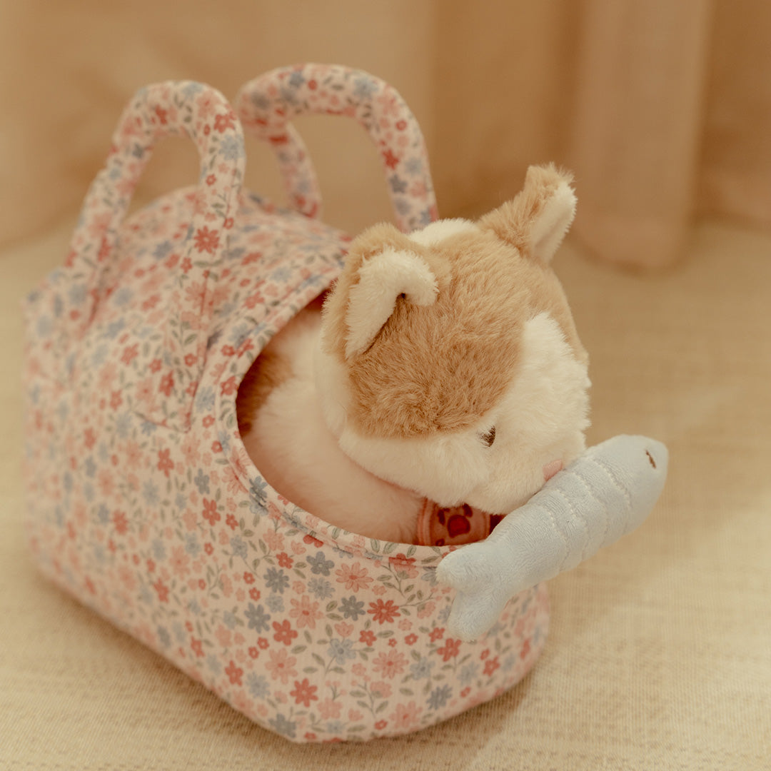 little dutch knuffelkat met draagtas - marley | LD4517 | 1