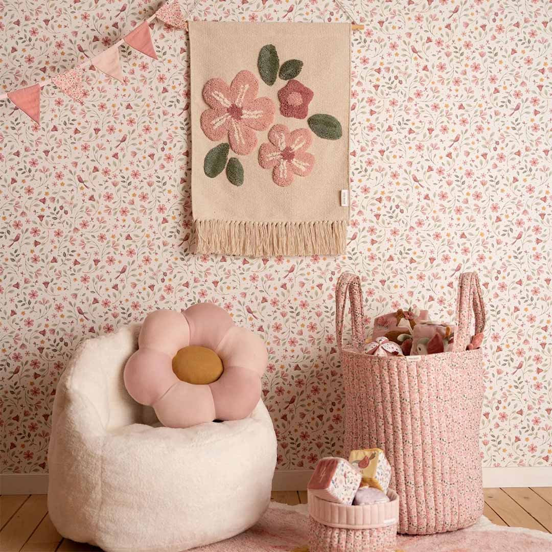 little dutch kussen fairy garden - roze bloem | LDDE10155031 | 3