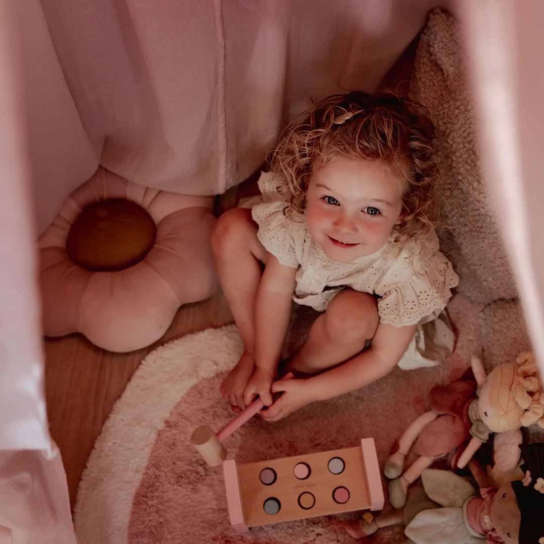 little dutch kussen fairy garden - roze bloem | LDDE10155031 | 6