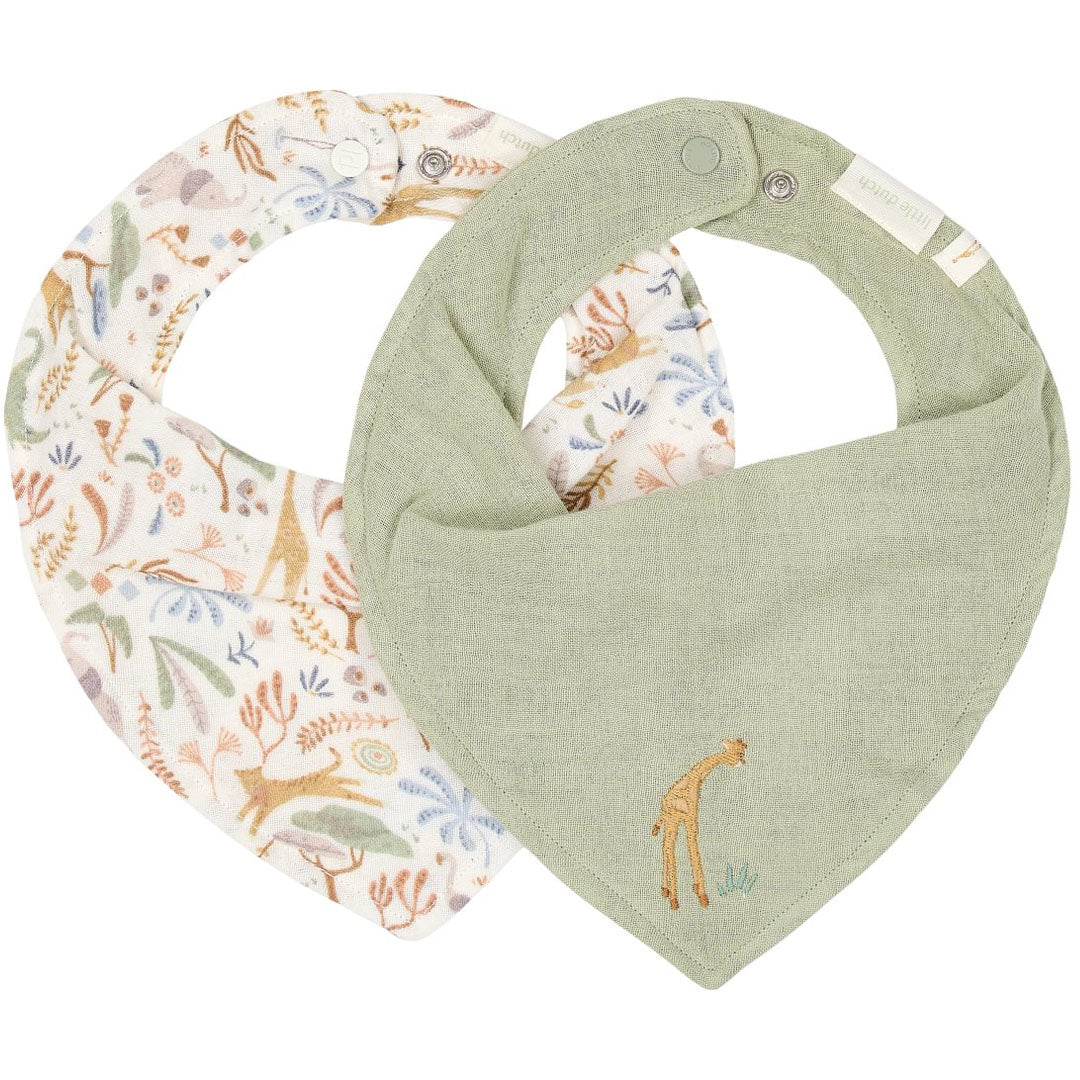 little dutch kwijlslabbetje safari wonders - 2st | TE50106047 | 