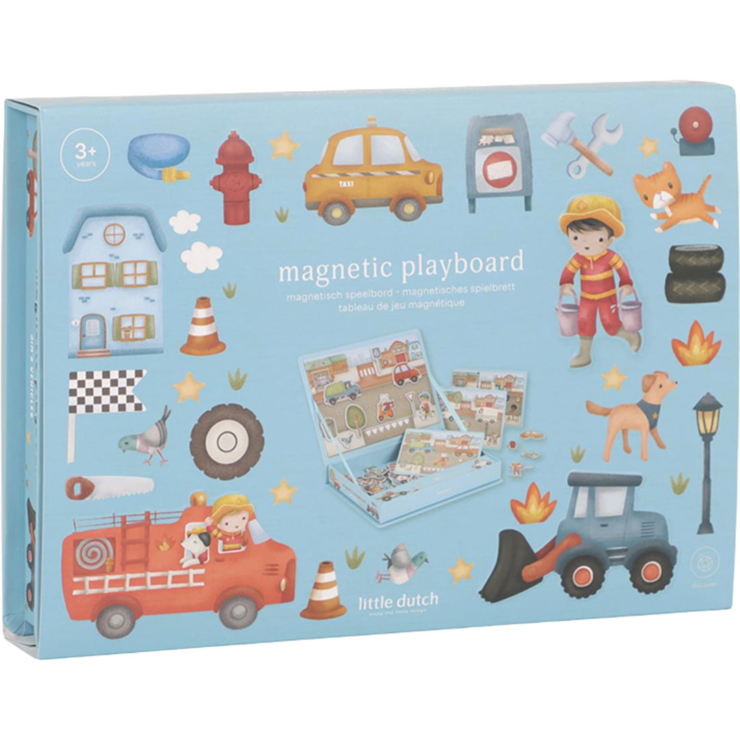 little dutch magneetspel voertuigen - jim | LD4786 | 6