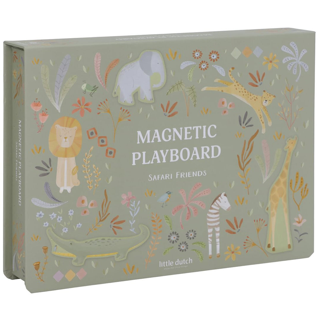 little dutch magnetisch doolhof - safari friends | LD7453 | 4