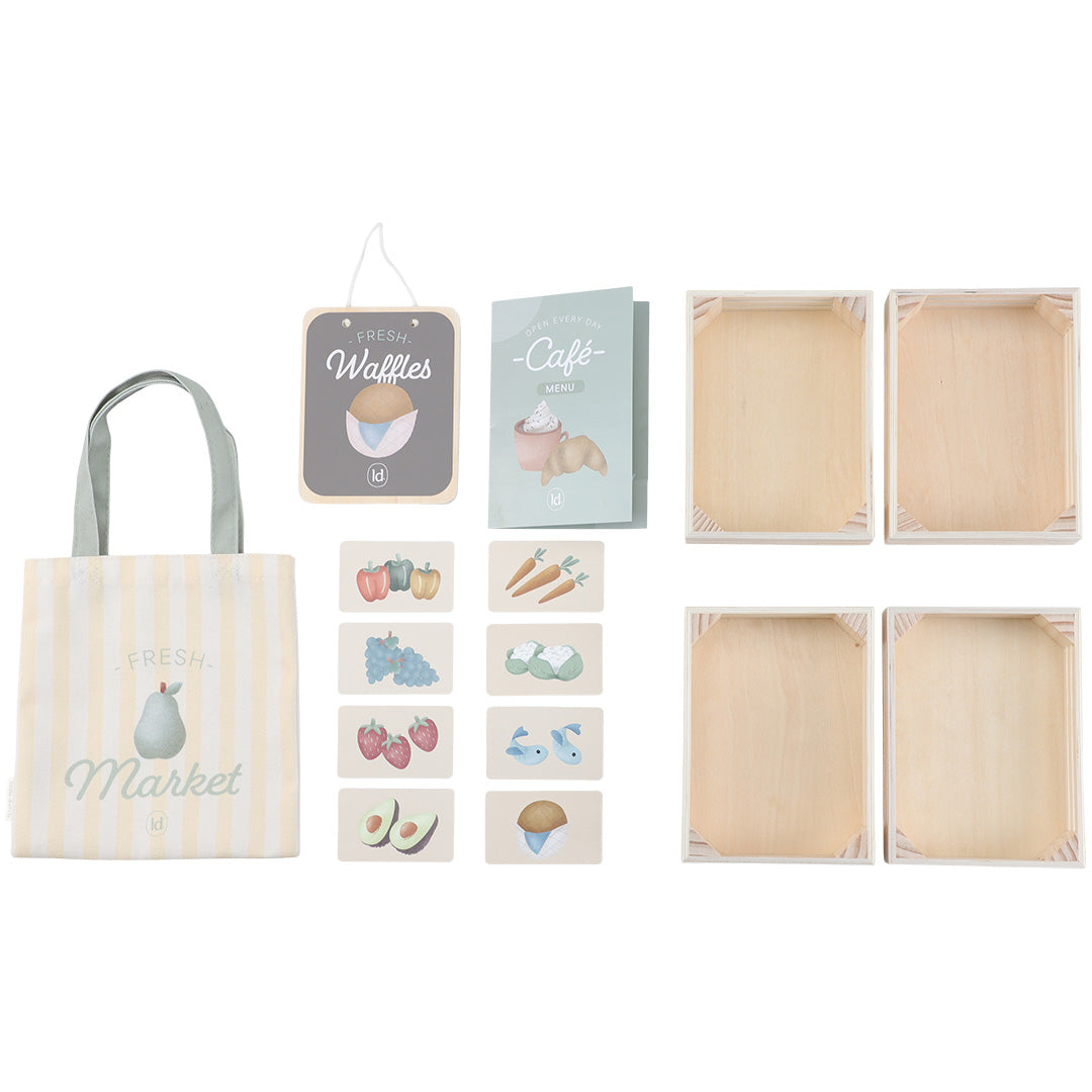 little dutch marktkraam - 16-delig | LD2506 | 4
