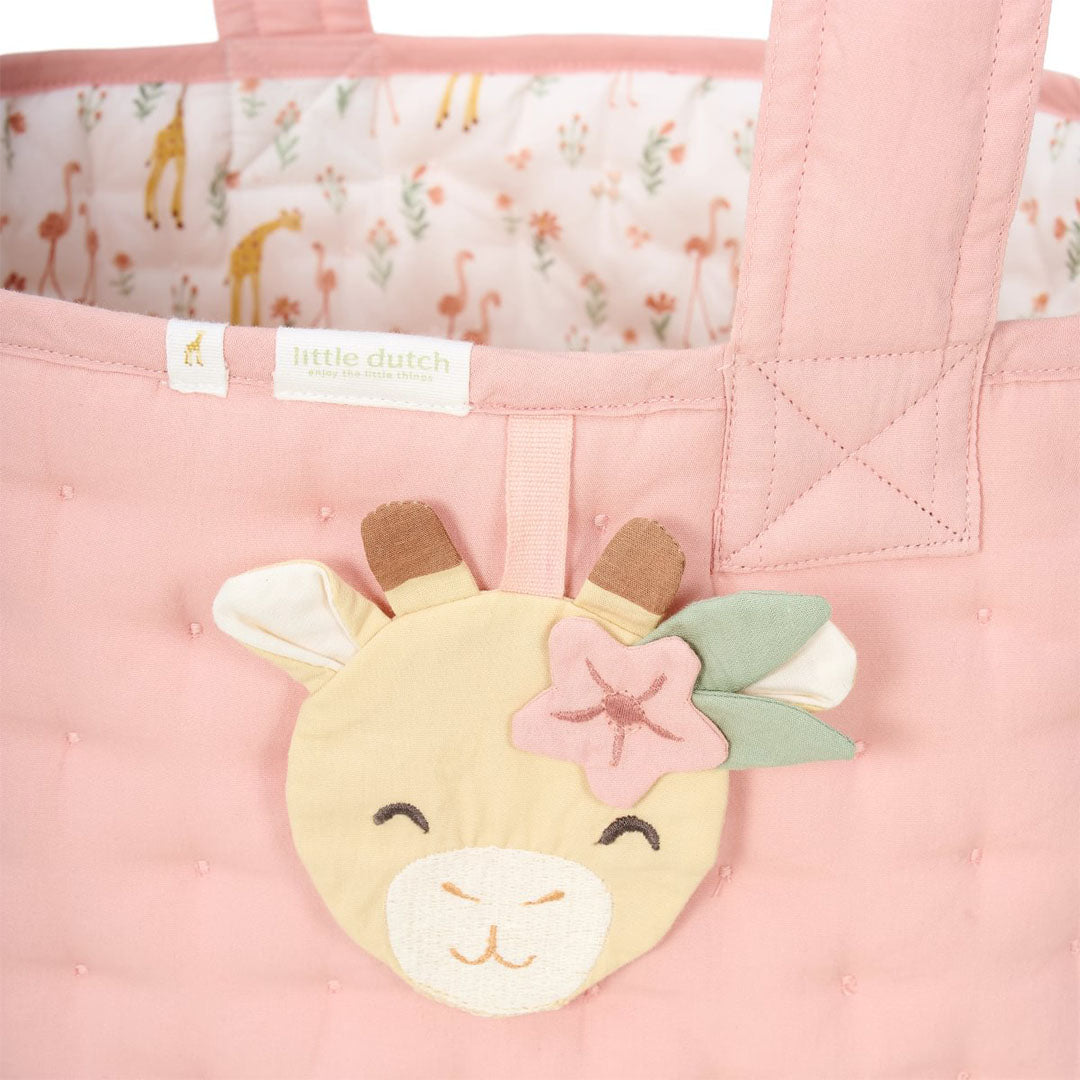 little dutch opbergmand blooming safari - giraffe | DE30356047 | 3