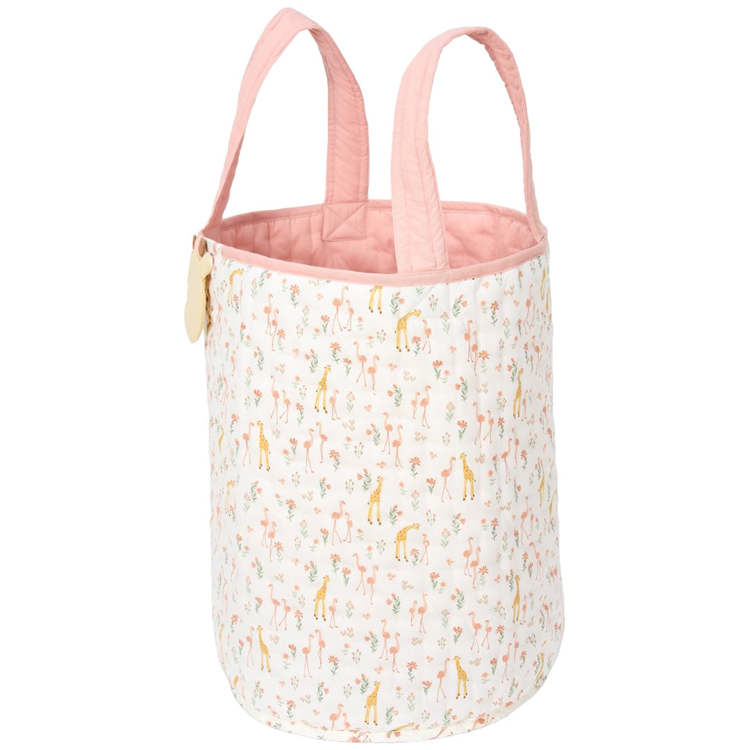 little dutch opbergmand blooming safari - giraffe | DE30356047 | 4