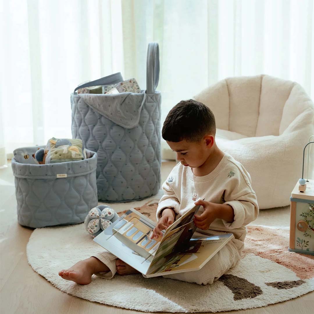 little dutch opbergmand essentials - blauw - groot | LDDE30345035 | 2