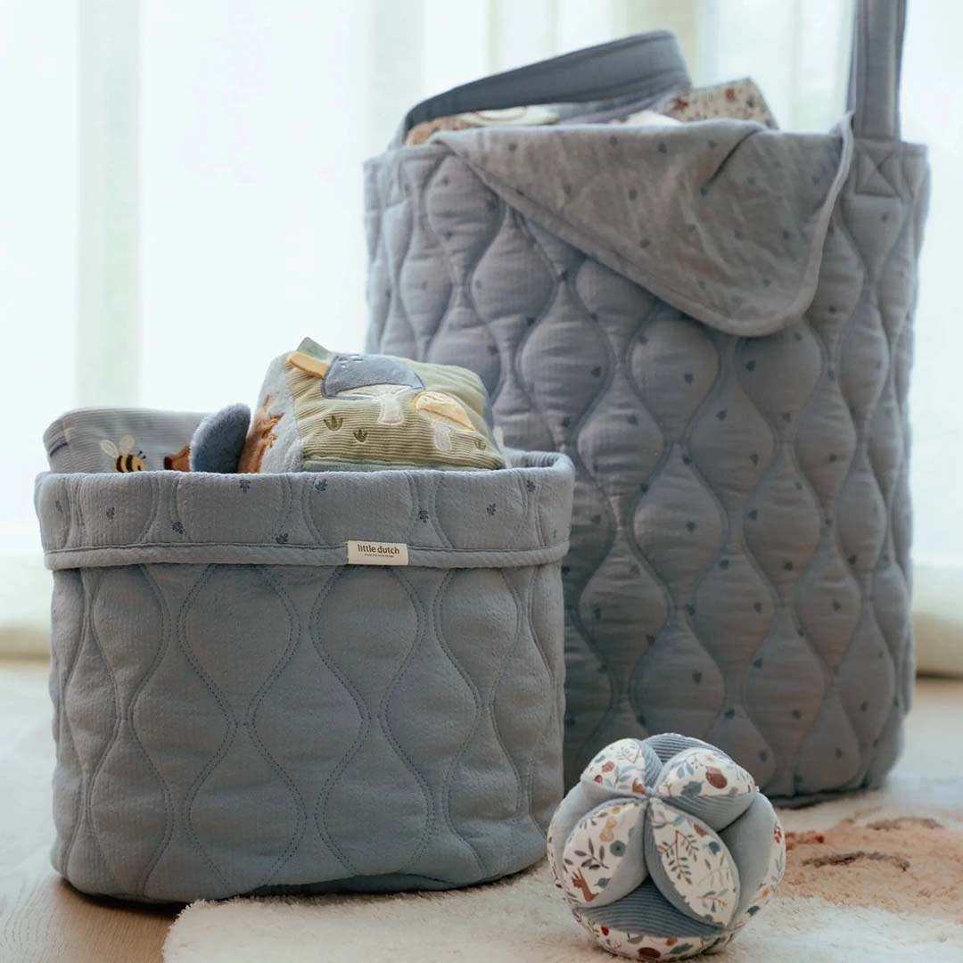 little dutch opbergmand essentials - blauw - groot | LDDE30345035 | 4