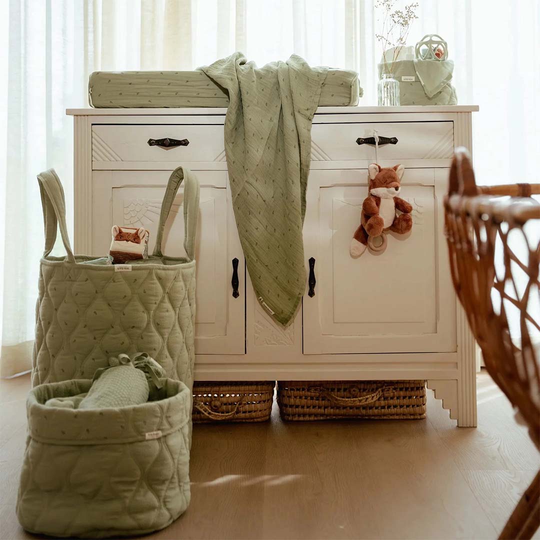 little dutch opbergmand essentials - groen - groot | LDDE30315036| 2