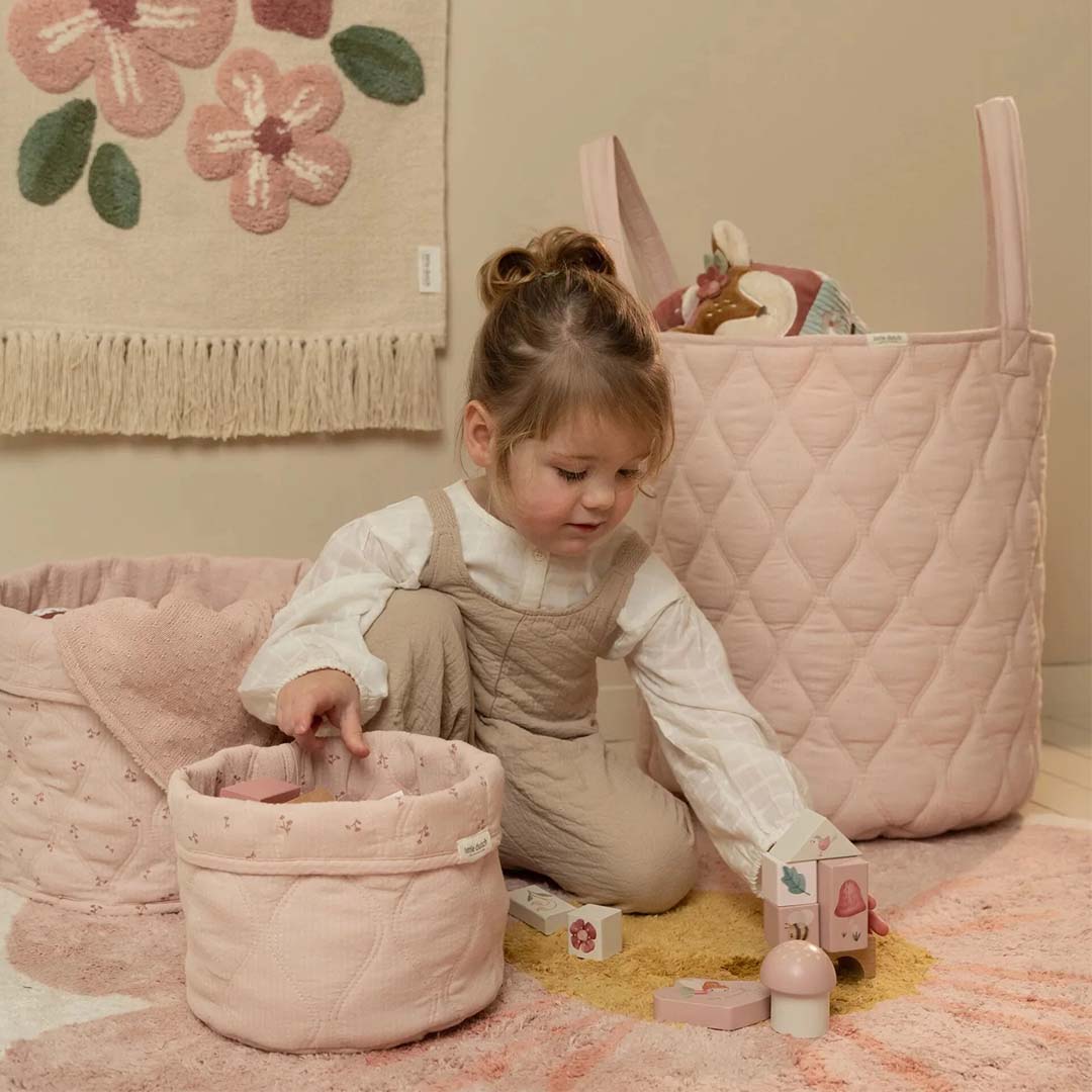 little dutch opgergmand essentials - roze - groot | LDDE30355037 | 3