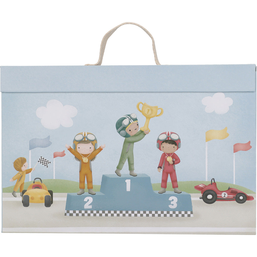 little dutch speelkoffer racebaan | LD2524 | 3