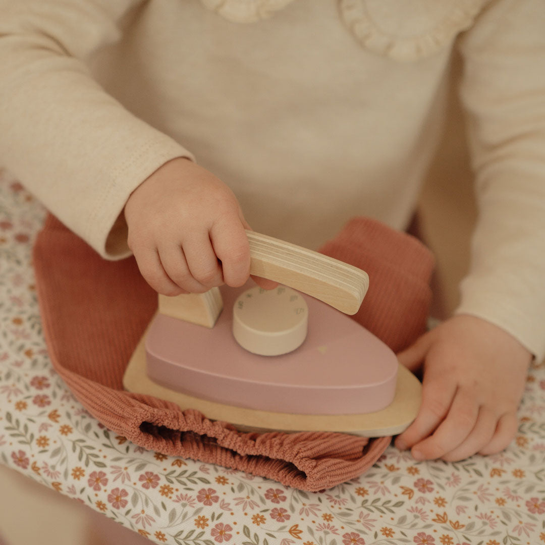 little dutch strijkplank met strijkijzer - roze | LD2523 | 2