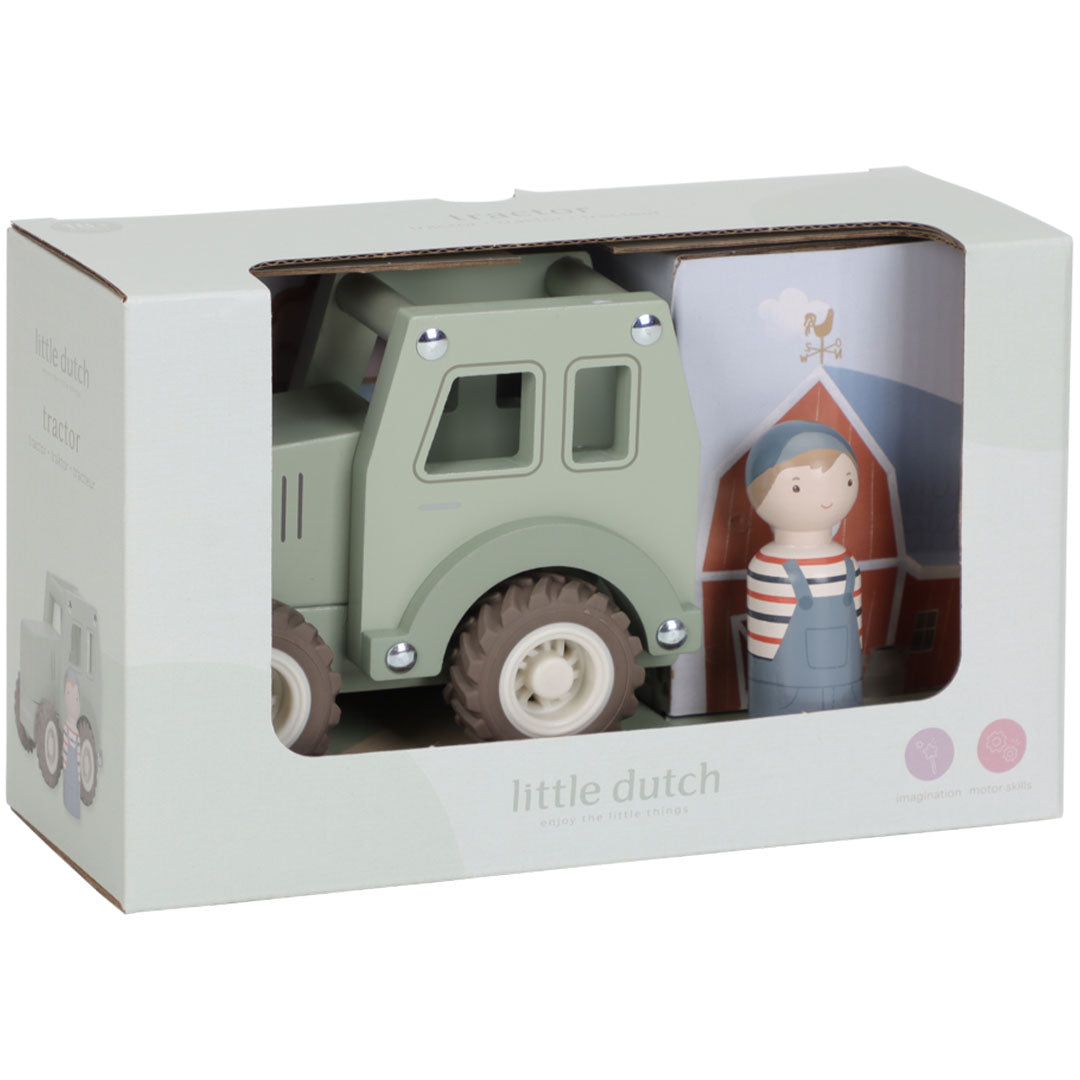 little dutch tractor met poppetje | LD2551 | 5