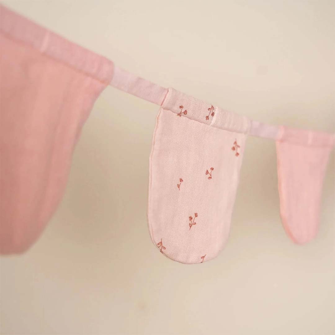 little dutch vlaggenslinger essentials - roze | LDDE20155037 | 2