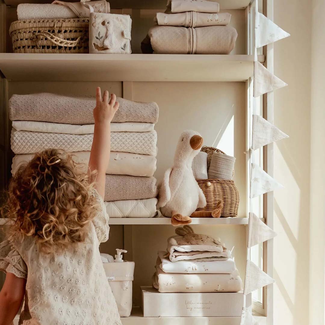 little dutch vlaggenslinger newborn naturals - little goose | LDDE20125032 | 3