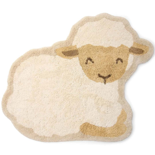 little dutch vloerkleed little farm - schaap - 118x80,5 cm | LDRU10995022 | 1