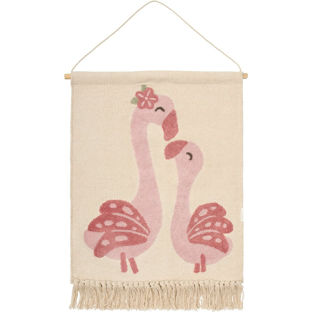 little dutch wandkleed safari friends - flamingo | DE10356047 | 