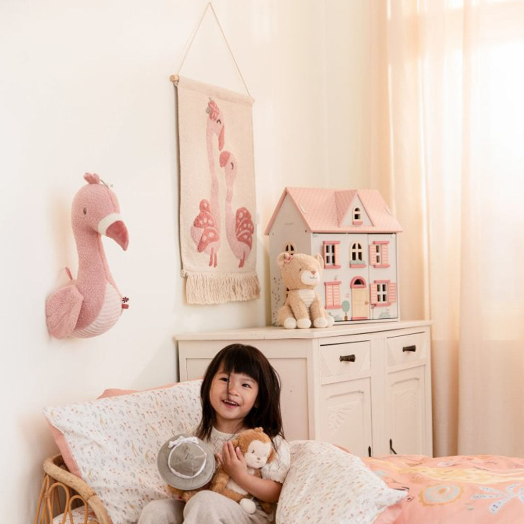 little dutch wandkleed safari friends - flamingo | DE10356047 | 3