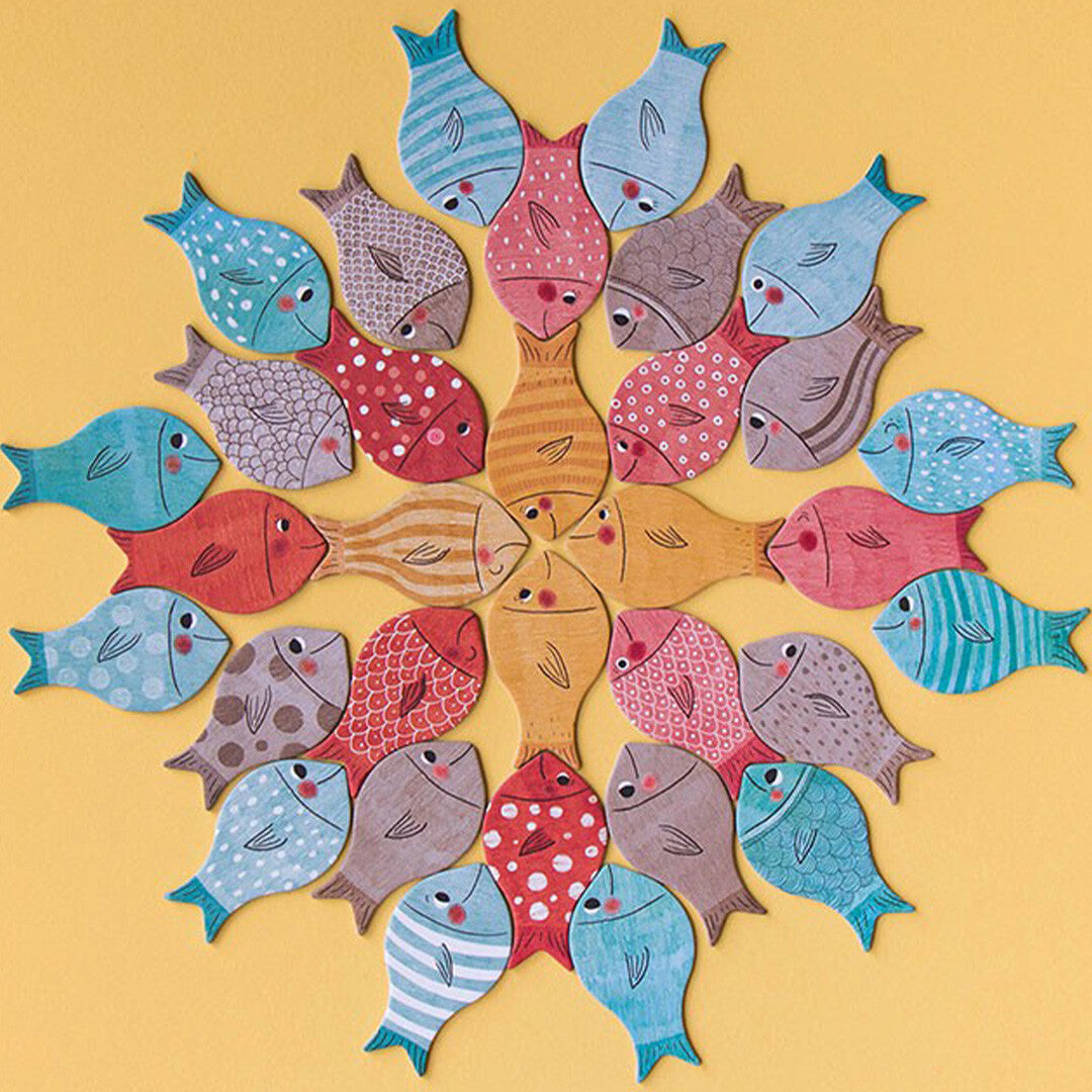 londji puzzelspel whale and the fish | FG019U | 4