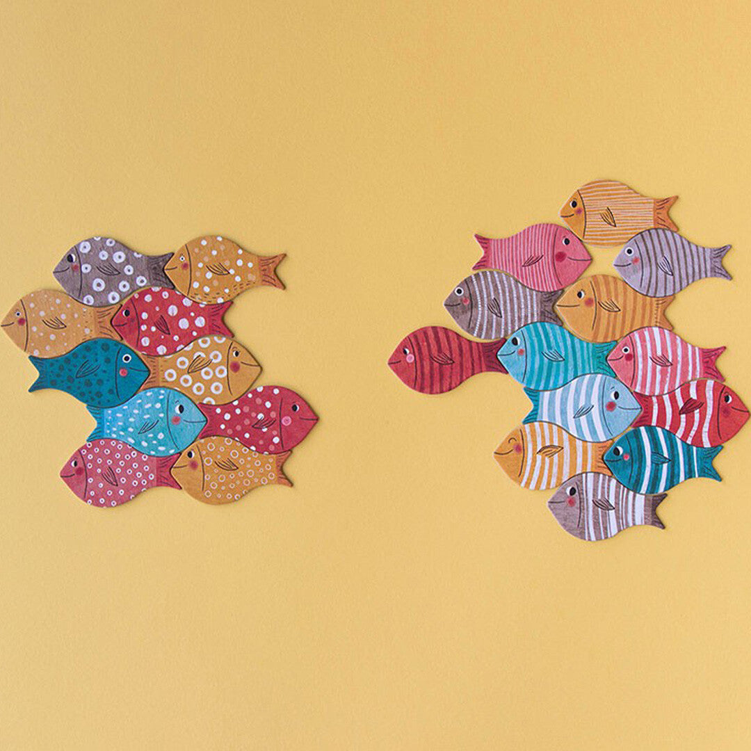 londji puzzelspel whale and the fish | FG019U | 5