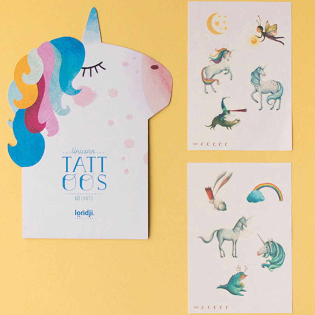 londji tattoos unicorn | CC073U | 1