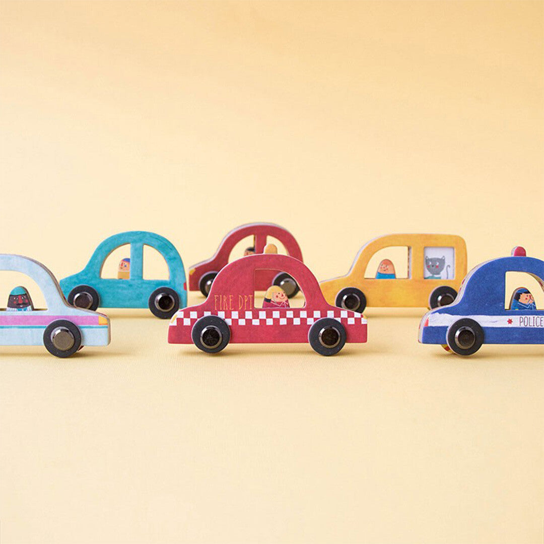 londji vloerpuzzel en spel autoweg - roads | FG014U | 4