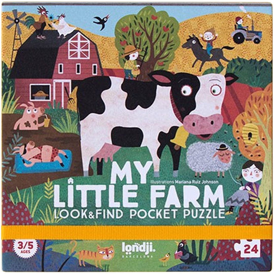 londji zoekpuzzel my little farm - 24st | PZ563U | 0