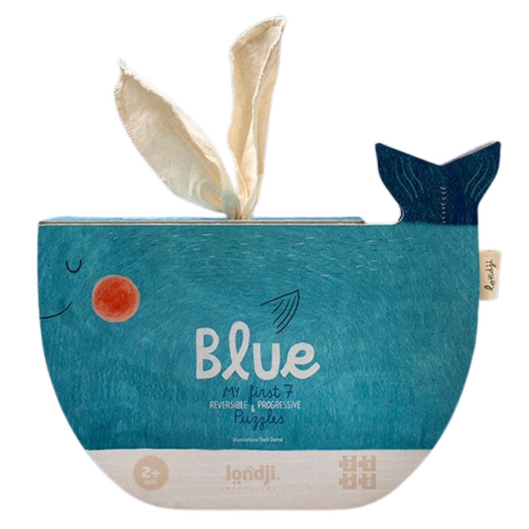 londji puzzel blue - omkeerbaar - 2, 3, 4, 5st | PZ647U | 1