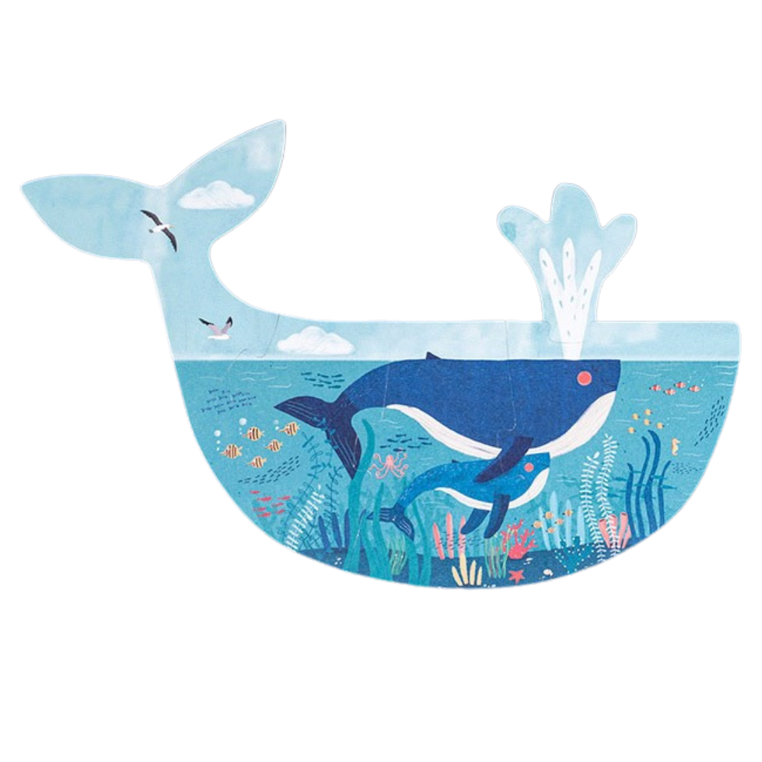 londji puzzel blue - omkeerbaar - 2, 3, 4, 5st | PZ647U | 4