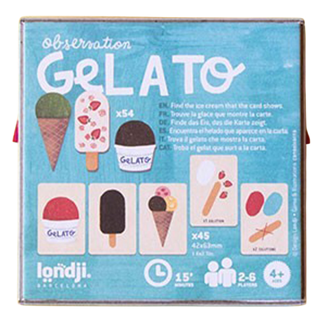 londji kaartspel gelato | TG004U | 5