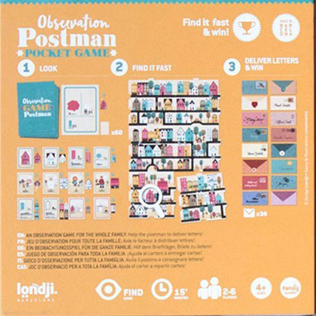 londji kaartspel postman | PG003U | 6