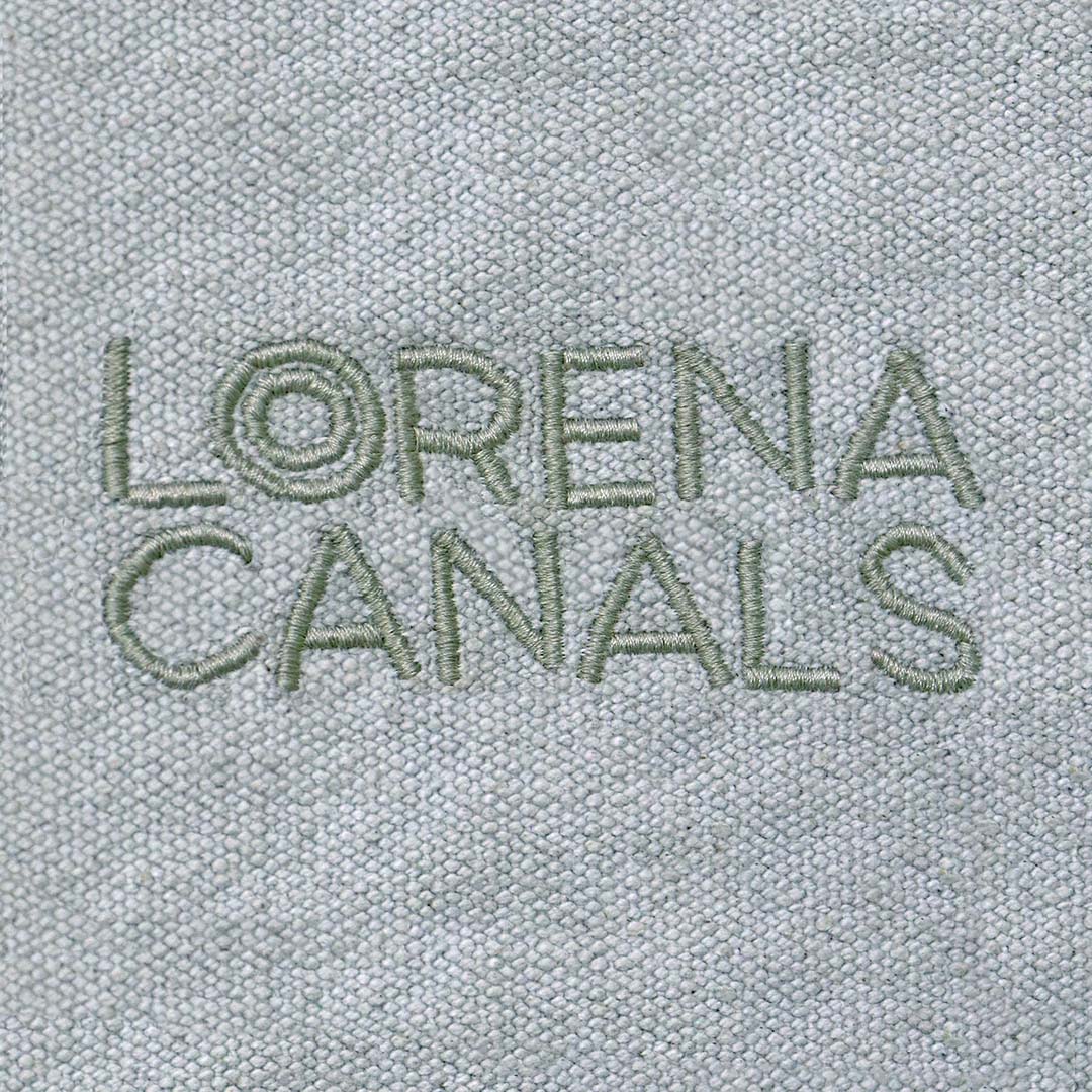 lorena canals poef cleo - blue sage | P-CLEO-BSG | 2