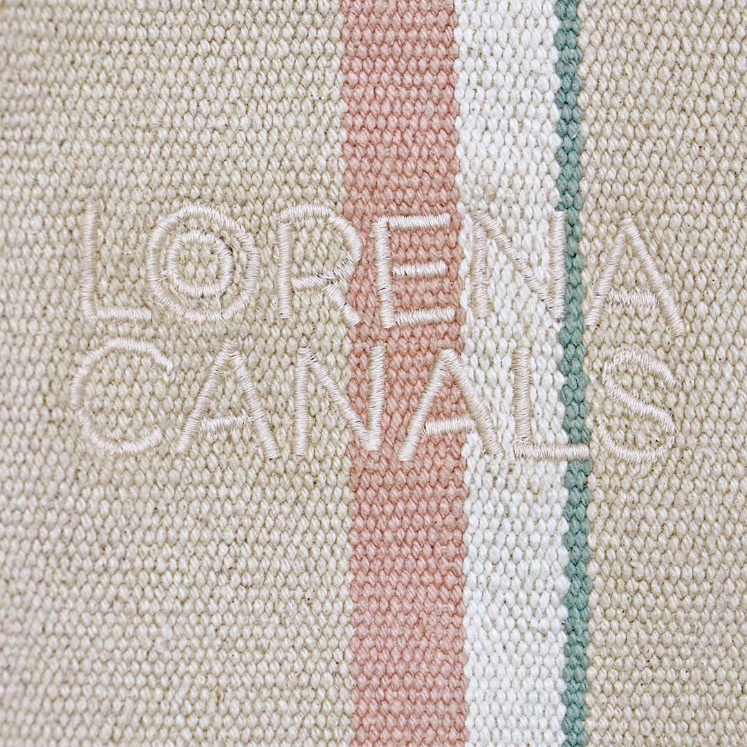 lorena canals poef cleo - multi stripe | P-CLEO-KAA | 4