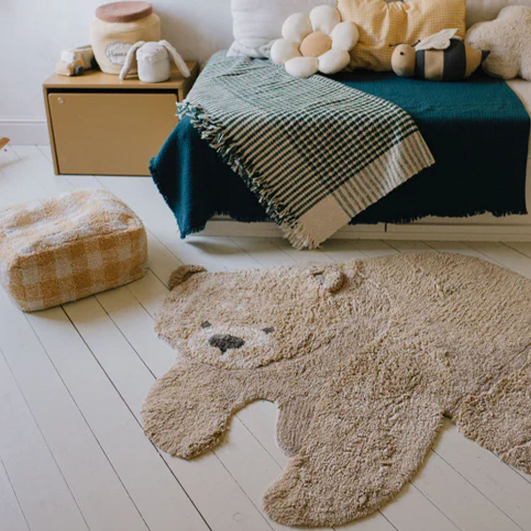lorena canals vloerkleed bear - 120x122 cm | C-AR-BEAR | 1