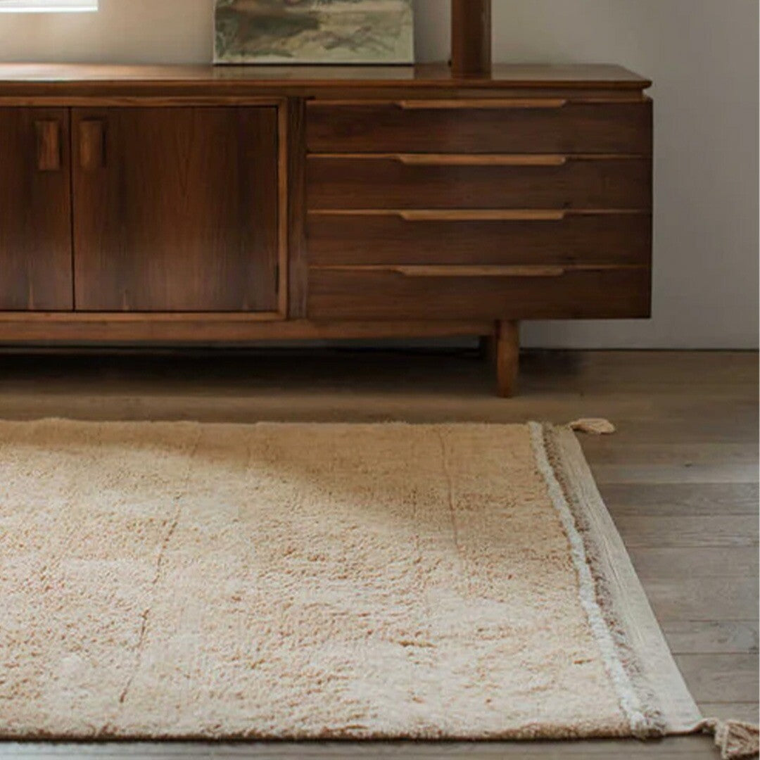lorena canals vloerkleed bloom - golden - 90x130 cm | C-BLOOM-GLD-XS | 3