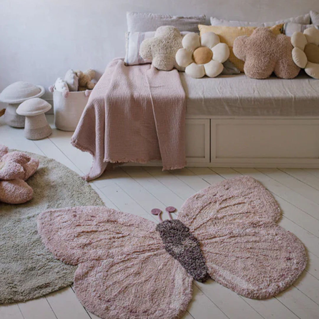lorena canals vloerkleed butterfly - 90x120 cm | C-AR-BABUT | 1