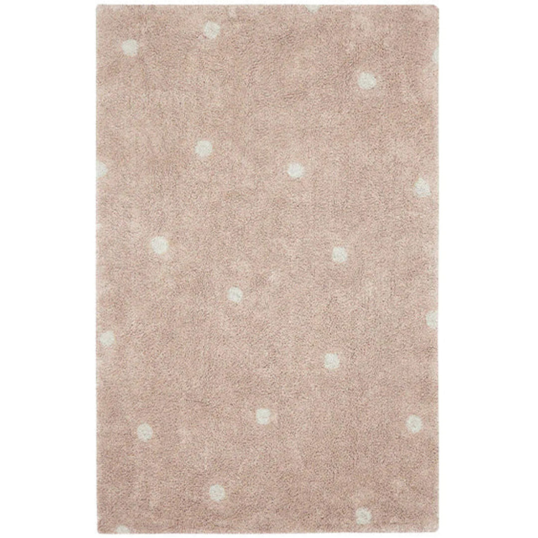 lorena canals vloerkleed mini dot - rose - 100x150 cm | C-MDOT-ROS | 0
