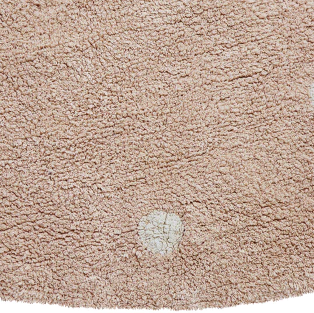 lorena canals vloerkleed rond stippen - rose - Ø140 cm | C-RDOT-ROS | 3