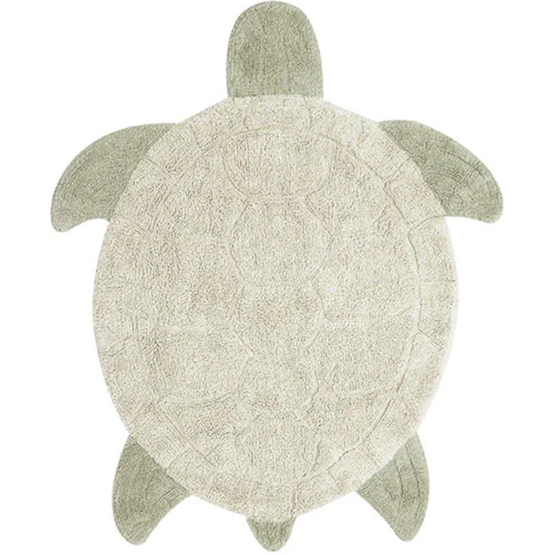 lorena canals vloerkleed sea turtle - 110x130 cm | C-SEATURT | 0