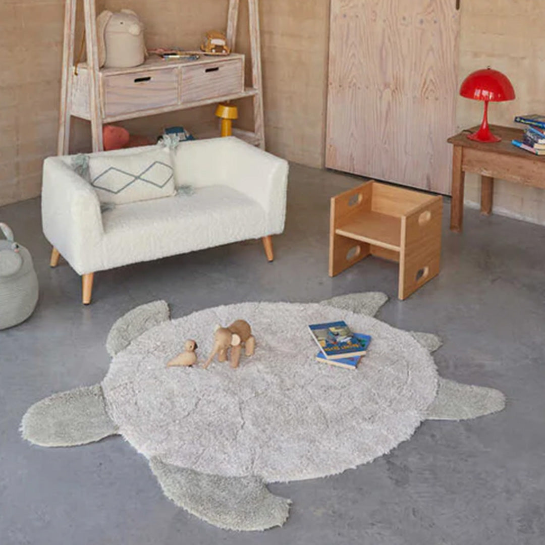 lorena canals vloerkleed sea turtle - 110x130 cm | C-SEATURT | 1