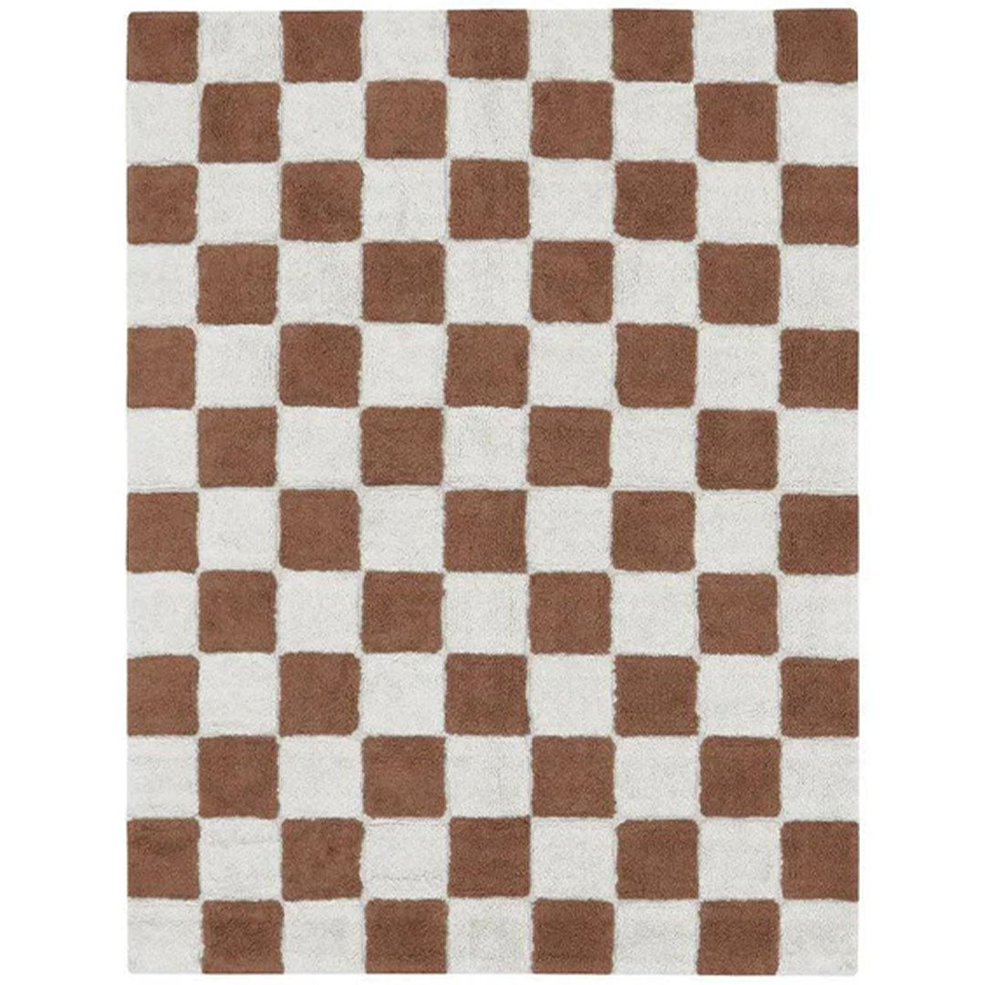 lorena canals vloerkleed tegels - toffee - 120x160 cm | C-TILES-TOF | 0