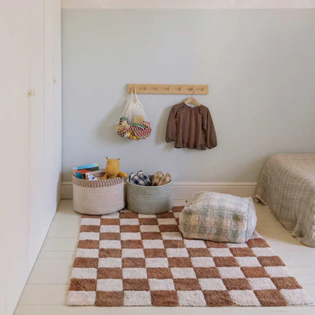 lorena canals vloerkleed tegels - toffee - 120x160 cm | C-TILES-TOF | 1