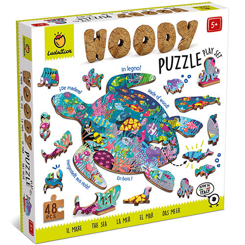 ludattica woody puzzel oceaan - 48st | 5821245 | 0