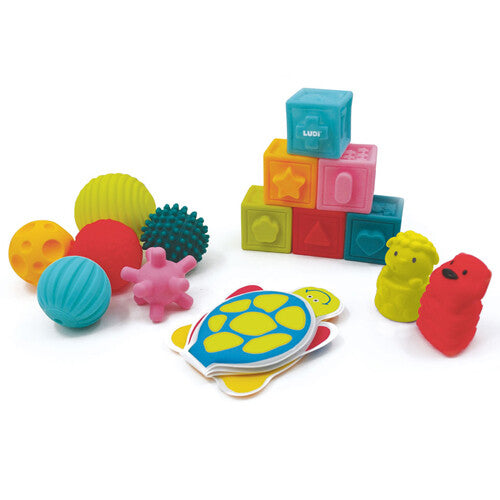 ludi sensorisch babyspeelgoed - ballen, blokken en badspeeltjes | 30054LU | 0