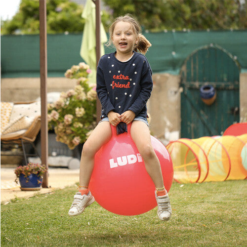 ludi skippybal rood - 55 cm | 90101LU | 1