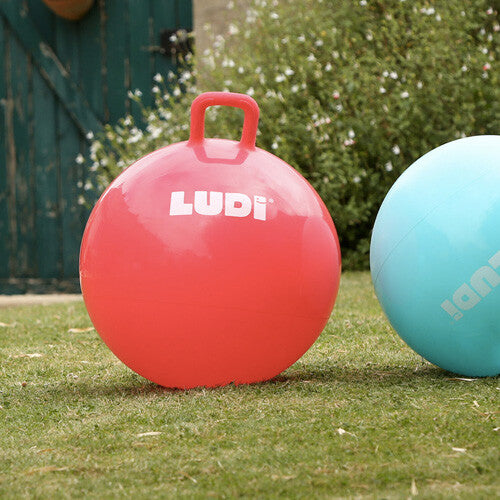 ludi skippybal rood - 55 cm | 90101LU | 4