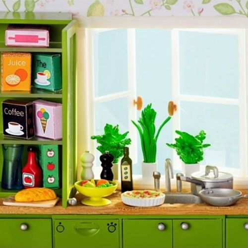 lundby poppenhuis keukenaccessoires  | LY605089 | 1