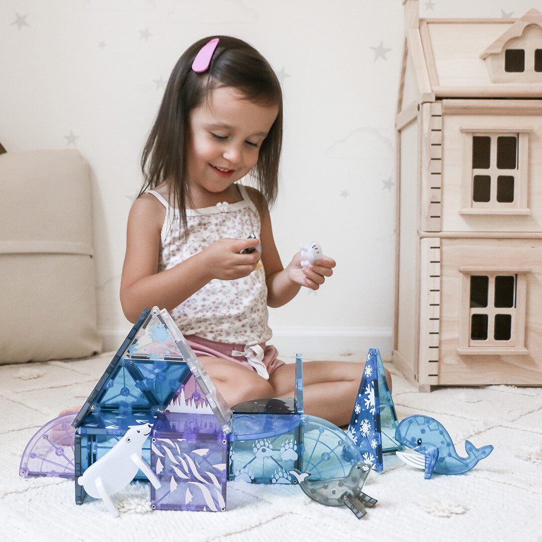 magna-tiles magnetische tegels arctic animals - 25st | 850025176026 | 3